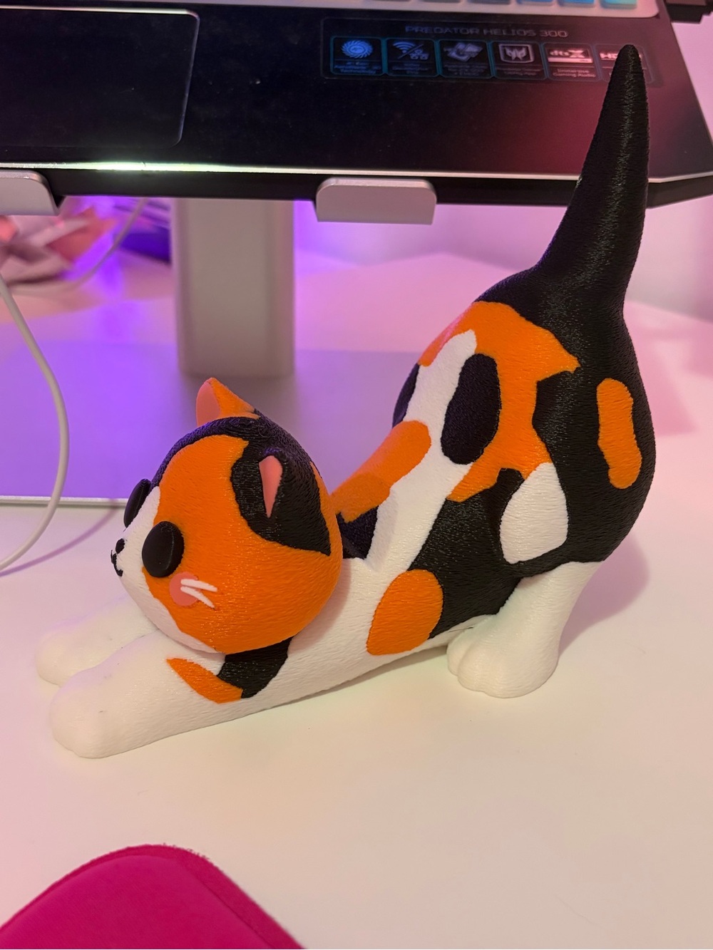 Cute Calico Cat Phone / Xbox Controller Holder
